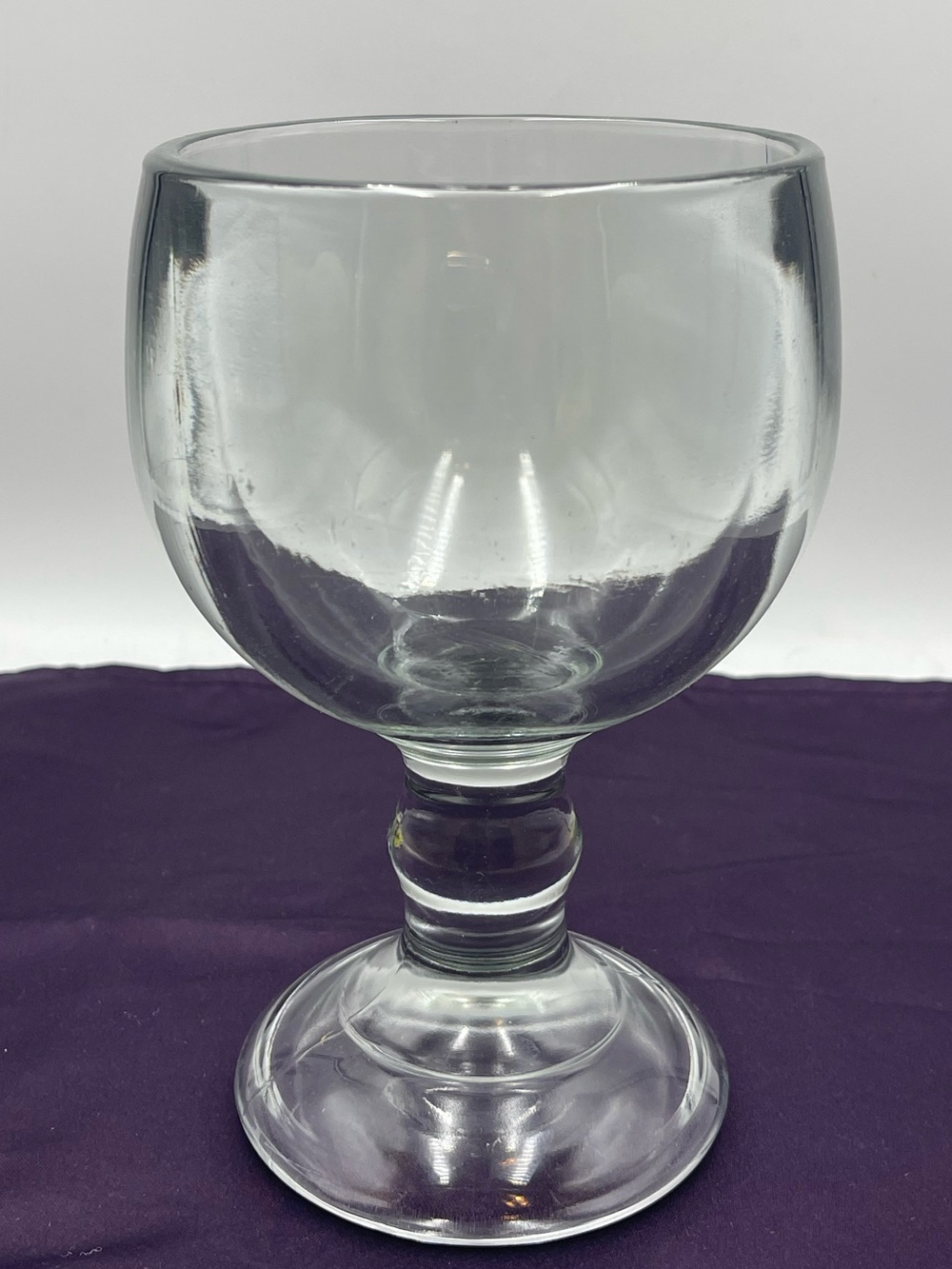 VTG Heavy Glass Schooner Beer Goblet Fishbowl Margarita Chalice Cocktail Barware